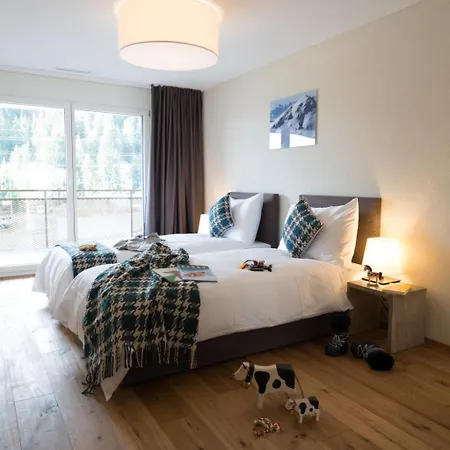 Daire Peaks Place Apartment-hotel & Spa-3 By Interhome *